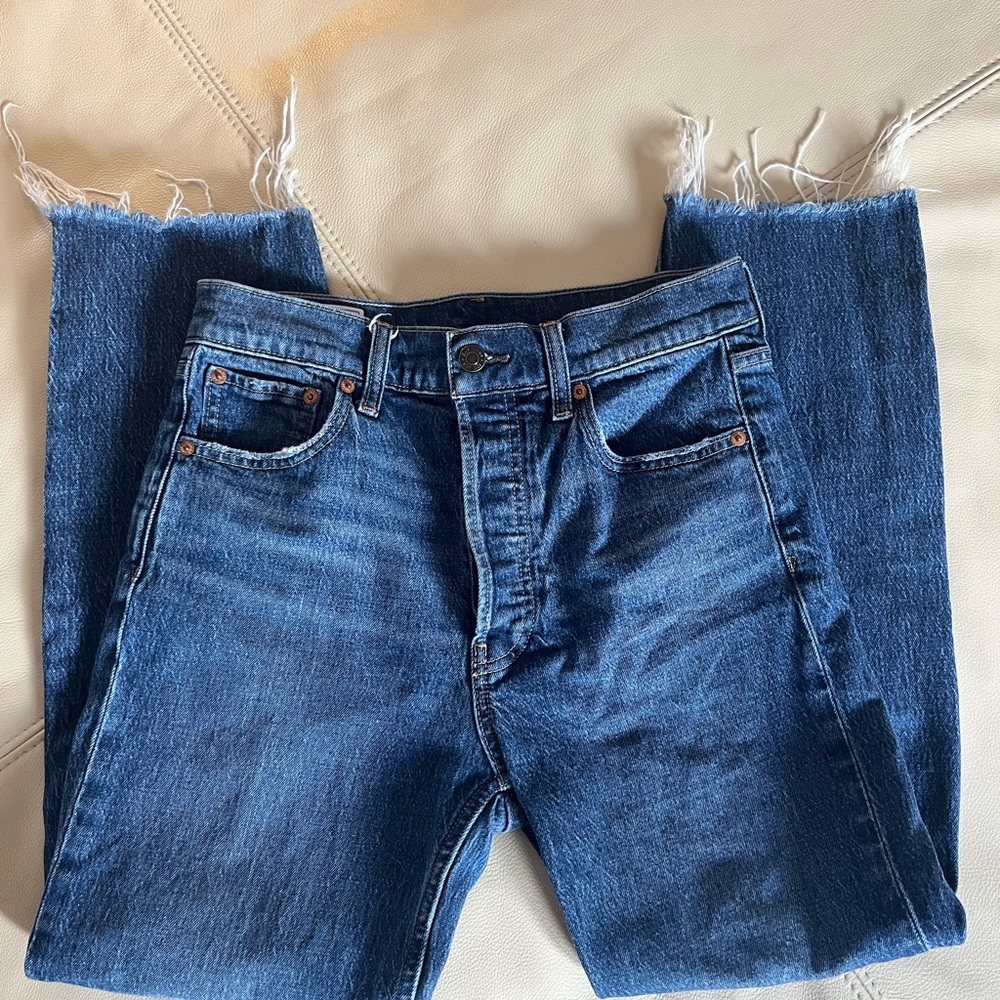 GAP Women’s Cheeky Straight High Rise Jeans